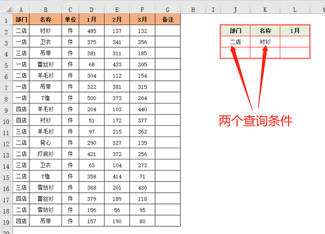 vlookup多条件匹配，vlookup根据多个条件查询（VLOOKUP函数如何实现多条件查询匹配）