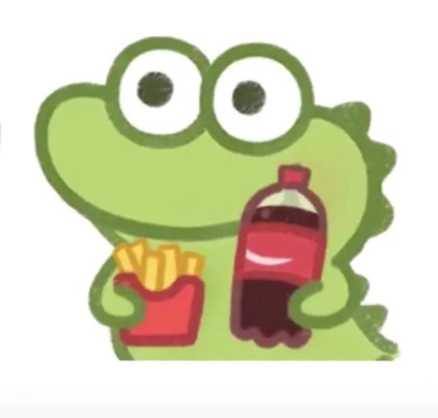 你们想要的鳄鱼头来喽，微信头像，你们想要的鳄鱼头来喽（卡通头像，可可爱爱小鳄鱼）