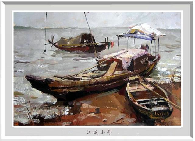 风景水粉画，风景水粉画山水（陆琦水粉风景写生作品）