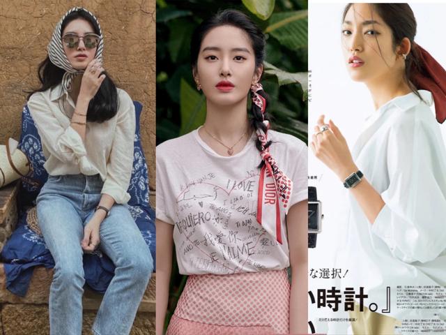 二环丝巾扣的用法，两环丝巾扣的系法图解（懂得用配饰锦上添花）