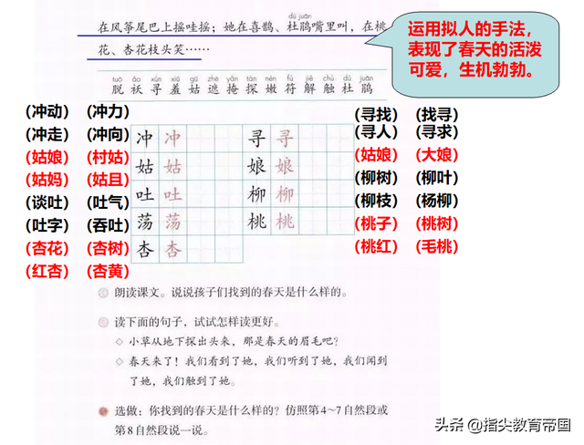 桃字的笔顺，花字的笔顺笔画（寒假一线老师提前备课）