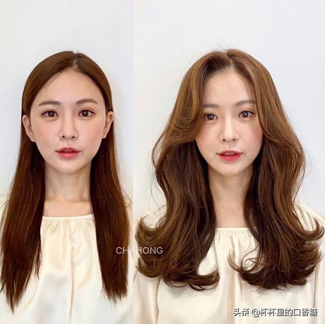 圆脸适合烫什么发型，8款大圆脸适合的烫发（外翻S卷、外翘C字必烫）