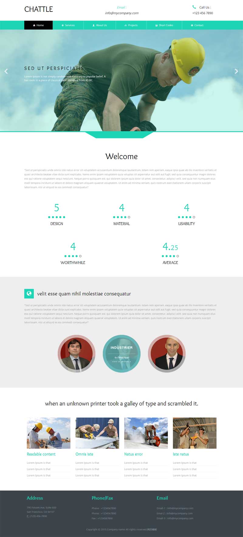 工程机械网站大全 四个工程机械类网站模板 自适应企业建站首选 精品大气html模板