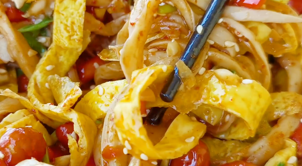 圖片[6]-【杏鮑菇拌雞蛋絲】做法步驟圖 簡單一做 比大魚大肉香-起舞食譜網