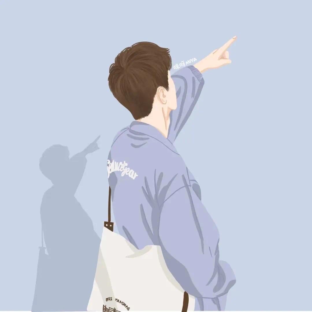 超酷CP情头♡撒拉黑哟，微信头像，超酷CP情头♡撒拉黑哟（抖音热门手绘情侣头像）