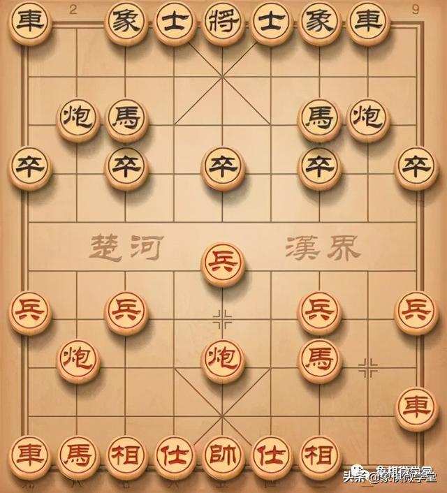 象棋牛头滚的下法，急进中兵、牛头滚、横车盘头马