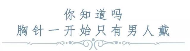 胸针的各种寓意，胸针的意义（爱胸针的女人，从来不简单）