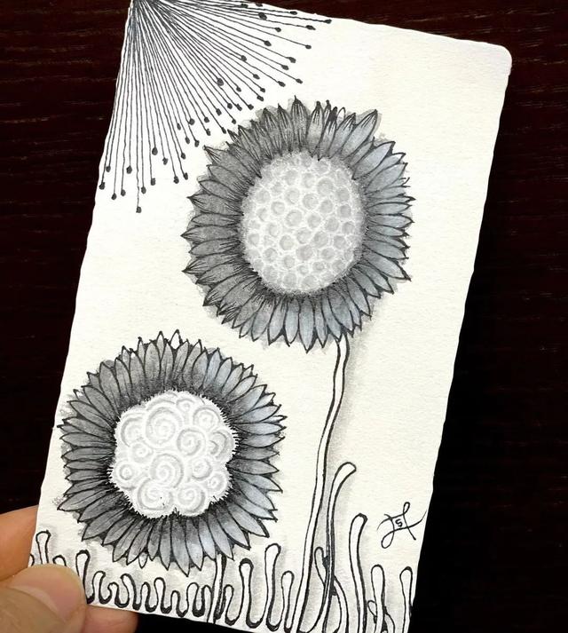 几步画出美丽画面，水粉画教程（5个步骤教你用最普通的笔）