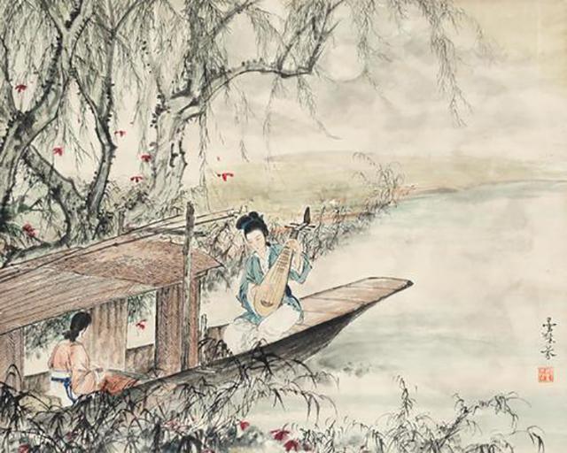 落花有意流水无情，落花有意流水无情什么意思（落花有意随流水）