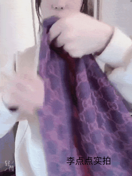 围巾的各种织法图解，圆筒围巾的各种围法（漫画图解围巾的11种系法）