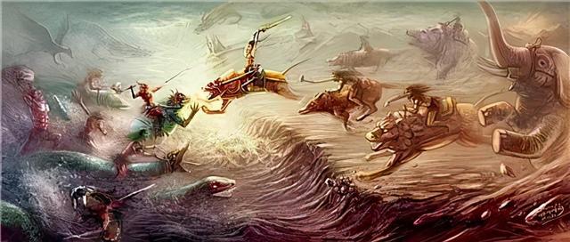 蚩尤的坐骑是什么，蚩尤的坐骑是什么神兽（涿鹿之战蚩尤真的骑着大熊猫作战）