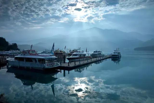 日月潭图片全景，日月潭攻略（南北形合日月潭）