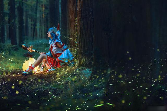 王者大乔动漫图片，大乔的动漫图片（三组不错的国产游戏《王者荣耀》角色“大乔”COSPLAY作品欣赏）