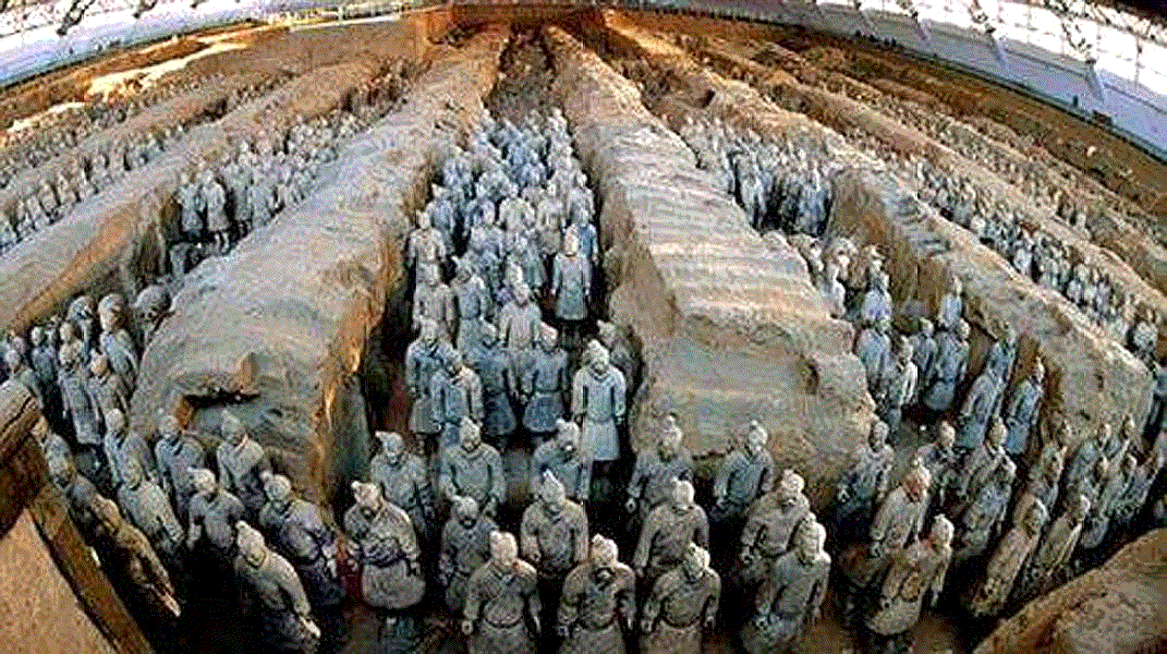 关于兵马俑的诗句，水调歌头-秦始皇兵马俑