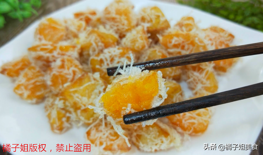 图片[2]-【拔丝红薯】做法步骤图 孩子的最爱 连吃3天也不腻-起舞食谱网