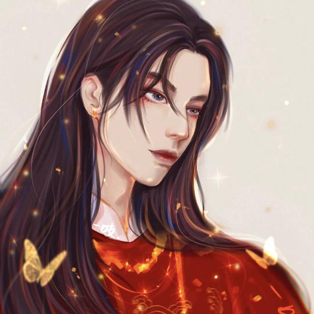 手绘情头，微信头像，唯美手绘情头（好看的手绘情侣头像）