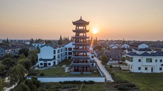 湖州吴兴义皋古村，被誉为太湖溇港文化带里的明珠，和都江堰齐名