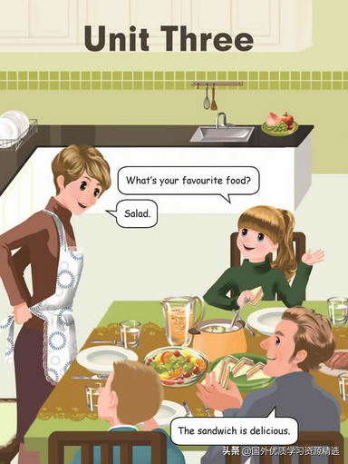 三明治英语怎么读，三明治英语怎么读语音（食物-人教PEP五年级上册第3单元学习内容）