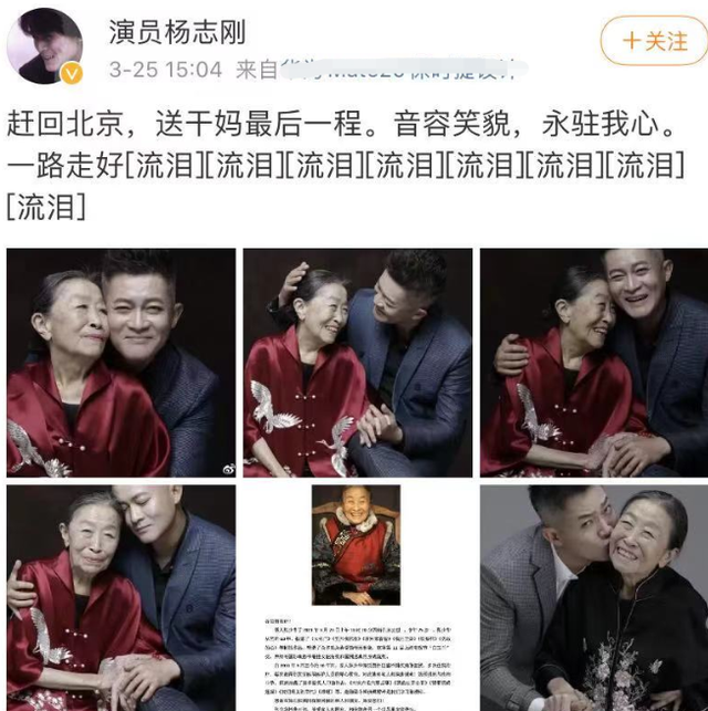 赵吉安什么电视剧，与杨志刚母子情深