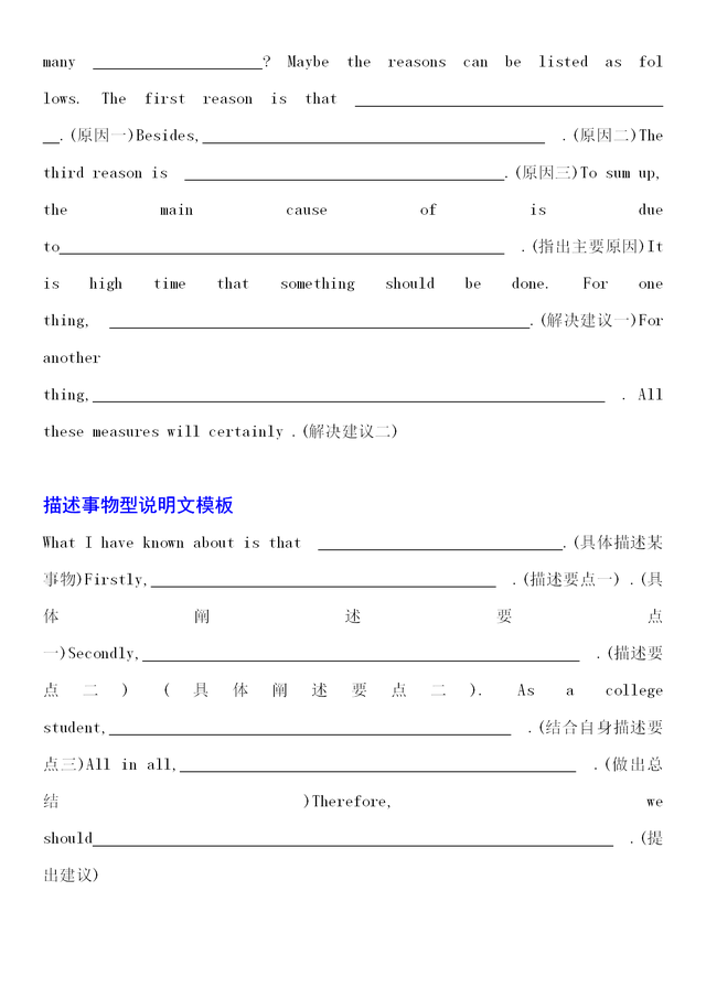 写英语作文的正确格式图，英语写作需要注意的基本格式要求（大家力求的英语作文模板来啦）