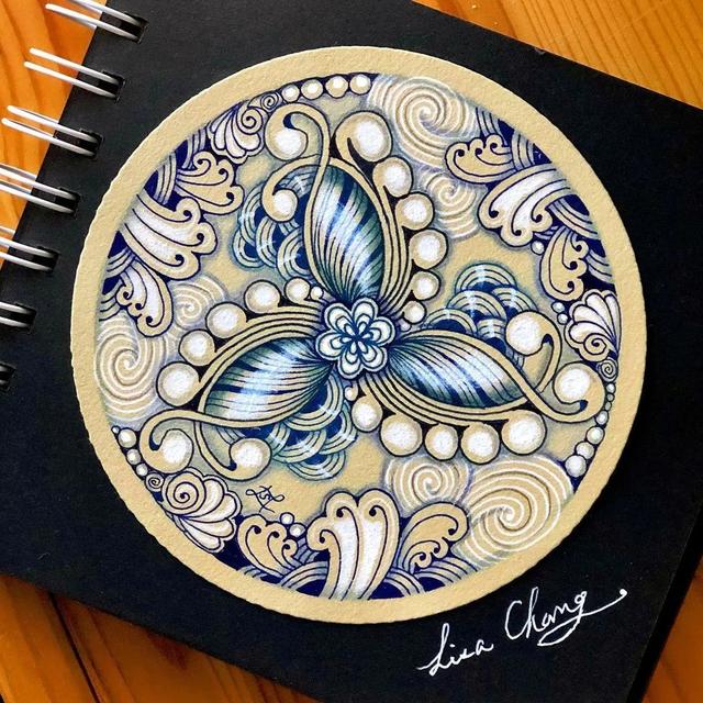 几步画出美丽画面，水粉画教程（5个步骤教你用最普通的笔）