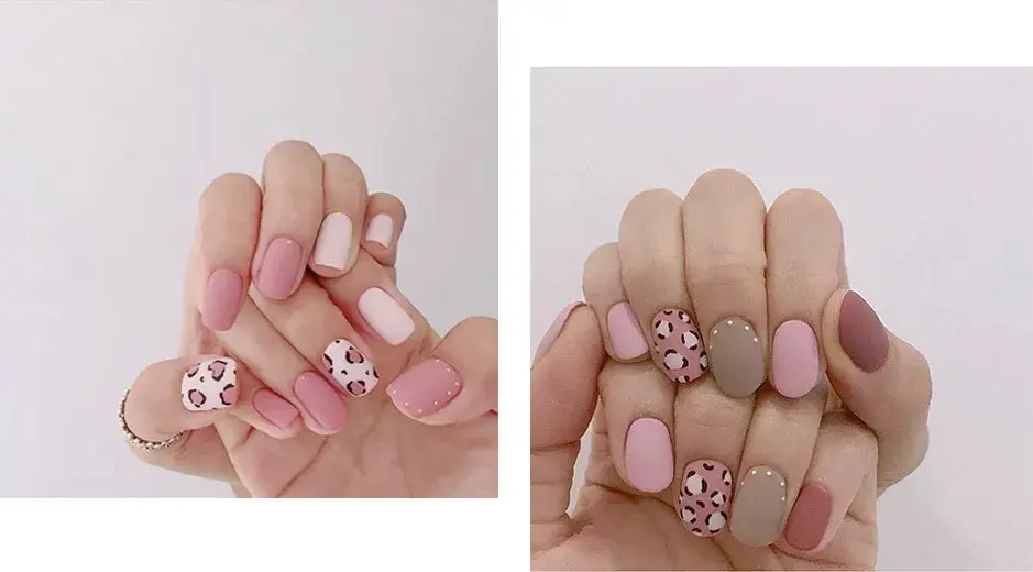 夏天指甲颜色大全图片流行，夏天显白指甲（够仙够清爽最重要是显手白）