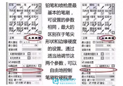 sai笔刷参数详解，SAI常用笔刷设置