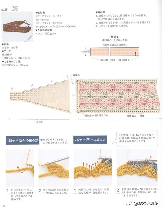 戴在头发上的装饰品图，头上戴的饰品图片大全（四季可搭各种风格的零线编织发带6款）