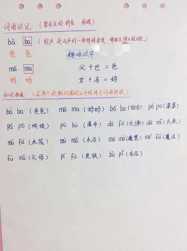 拼音f占几格，幼儿园26个拼音字母（小学一年级语文拼音《b）