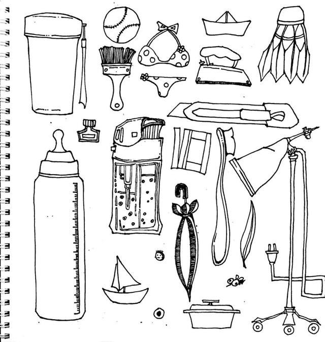 生活用品简笔画，圆的生活用品简笔画（让你的简笔画Fashion起来）