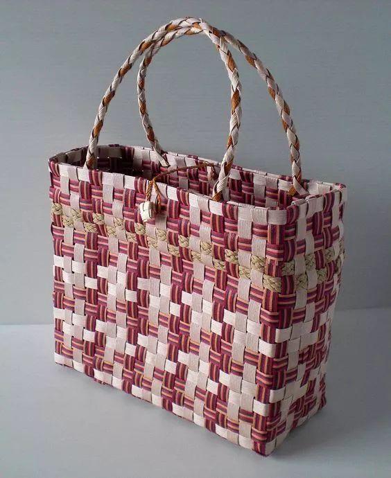 手工纸折手提篮，手工纸折手提篮教程（26款打包带编的包包）