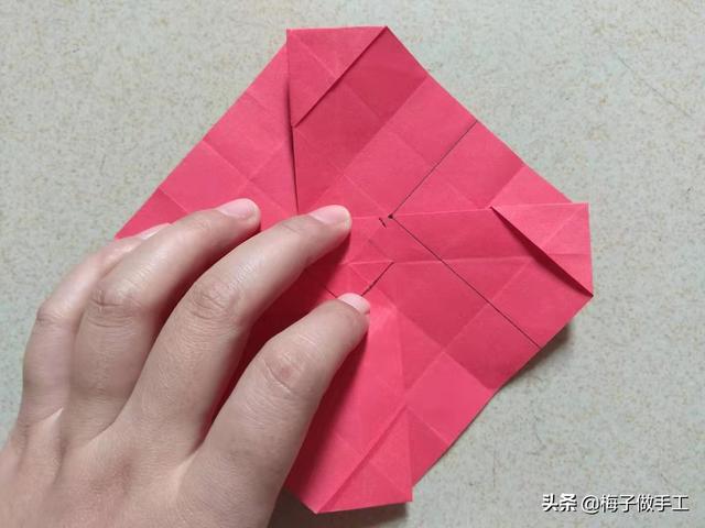 正版川崎玫瑰折法图解，川崎玫瑰折法（详细的图文教程来了）