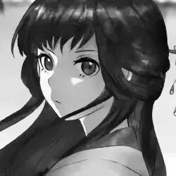 祁宋  风格日系黑白二次元动漫情头，微信头像，祁宋  风格日系黑白二次元动漫情头（黑白动漫情头）