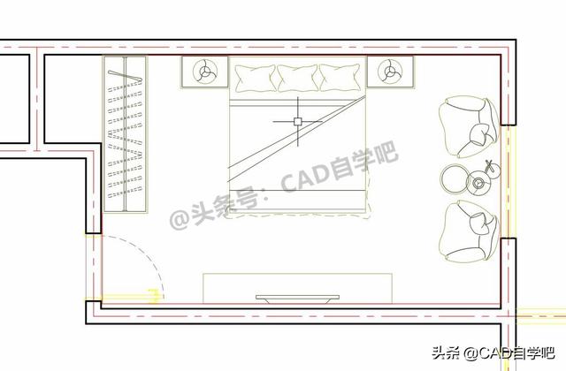 cad画墙体的快捷键，CAD平面图绘制墙体（CAD绘制室内平面图）