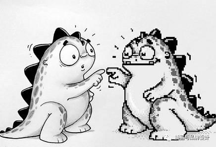 小恐龙怎么画，恐龙怎么画简单又好看（创意手绘丨他画出一只很有戏的小恐龙）