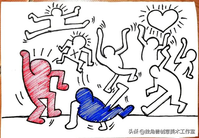 跳舞的人简笔画，简笔画如何画跳舞的人（学习大师绘画）