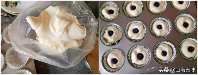 制作最简单的蛋糕爆浆蛋糕，杯子蛋糕里加点料就成了爆浆蛋糕