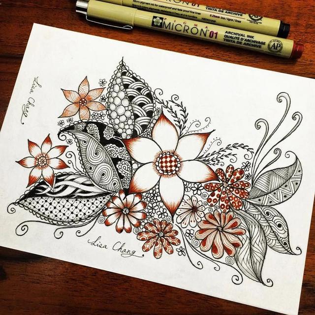 几步画出美丽画面，水粉画教程（5个步骤教你用最普通的笔）