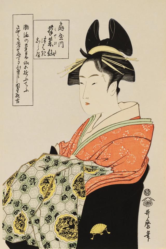 唐崎夜雨  优质手绘简约女头 画师，微信头像，唐崎夜雨  优质手绘简约女头 画师：AluZoe（浮华世代——日本浮世绘专场网络文物拍卖会）