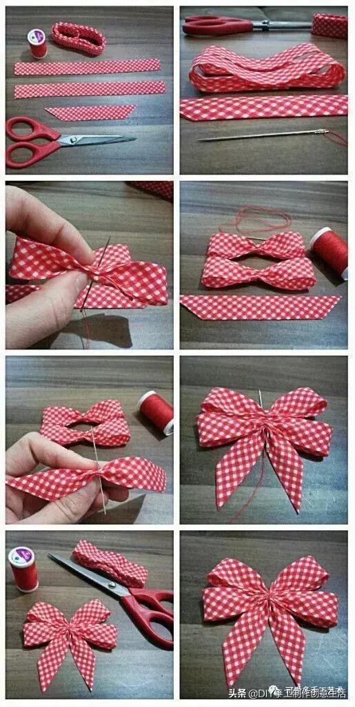 手工发夹制作教程，如何制作手工发夹（DIY手工制作）