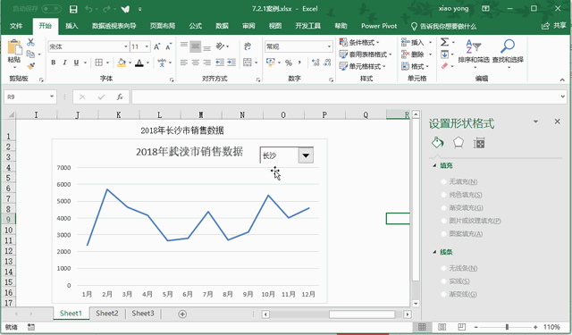数据分析图怎么制作,怎么做漂亮的数据分析图表(销售图表 表单控件)