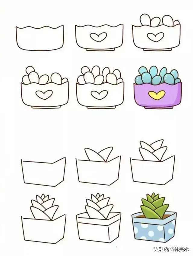 植物简笔画如何画,植物简笔画如何画图片(还能教孩子认植物) 植物简笔画如何画,植物简笔画如何画图片(还能教孩子认植物)