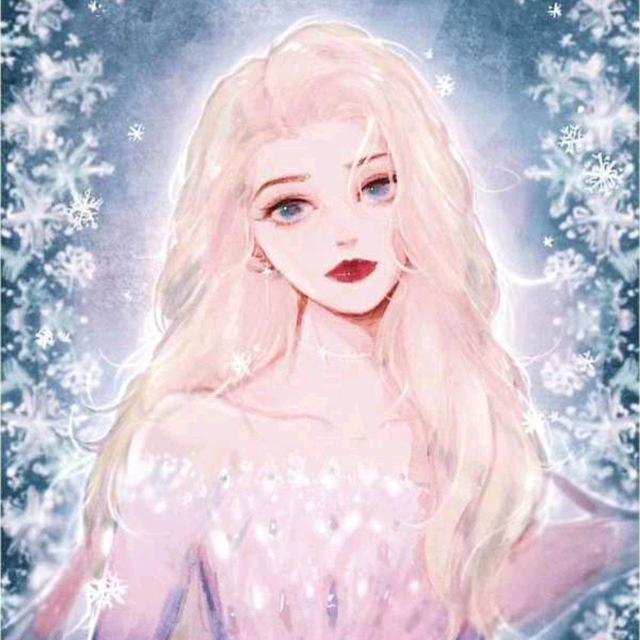 江孑 美人鱼动漫二次元女头，微信头像，江孑 美人鱼动漫二次元女头（迪斯尼公主头像丨长发公主青清纯）