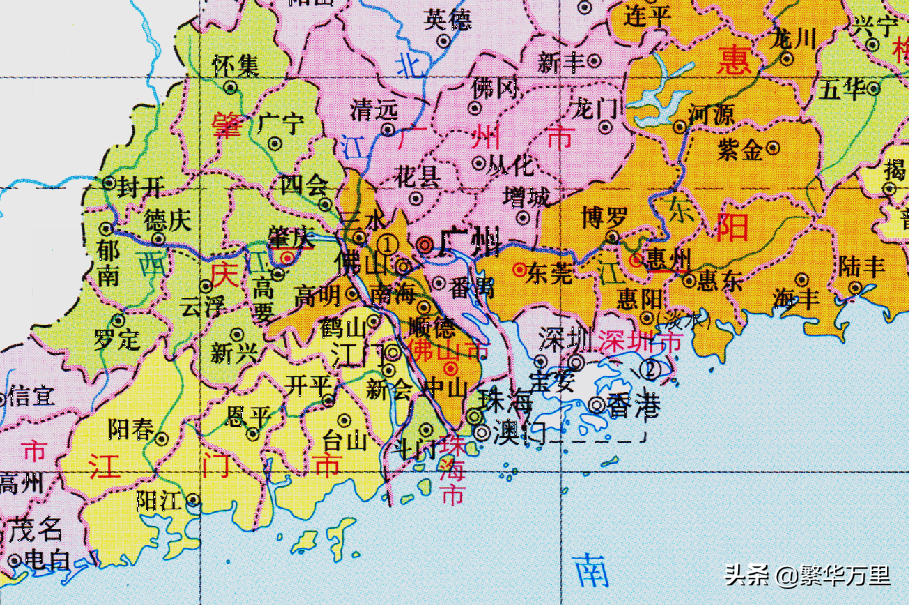 肇庆属于哪个省(云浮肇庆为什么分开)