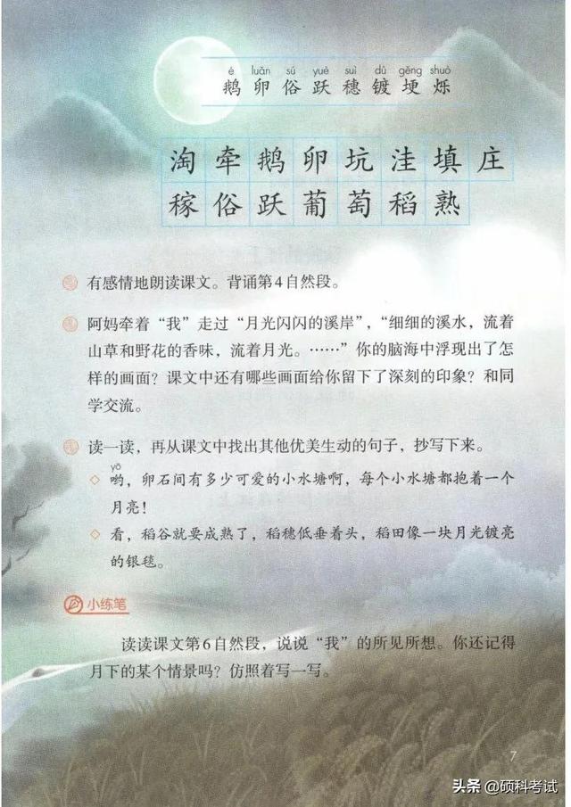 四年级语文书65页的诡异之处，四年级上册语文书有鬼吗（2021秋部编版语文四年级）
