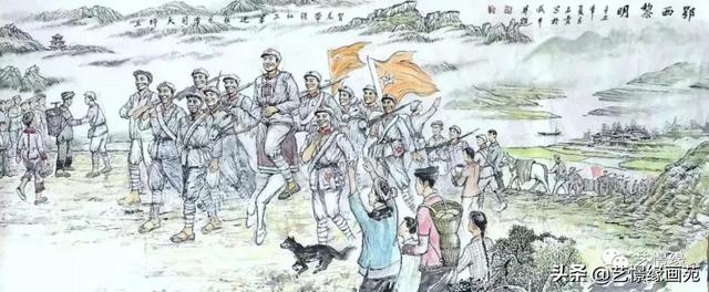 建党绘画图大全,建党100周年绘画简单好看(启航新征程—艺憬缘庆祝建党一百周年绘画作品展) 建党绘画图大全,建党100周年绘画简单好看(启航新征程—艺憬缘庆祝建党一百周年绘画作品展)