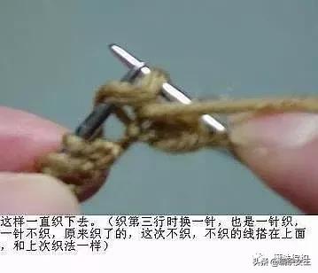  毛线帽子的编织方法，一款简单的帽子的编织方法 