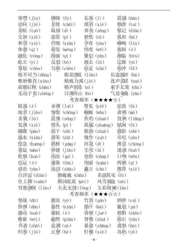 真谛是什么意思，佛教的四种真谛指的是什么（初中语文七八九年级易错字词汇总）