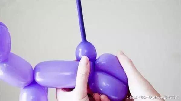 气球简单造型动物,教你折一只简易气球狗狗 气球简单造型动物,教你折一只简易气球狗狗