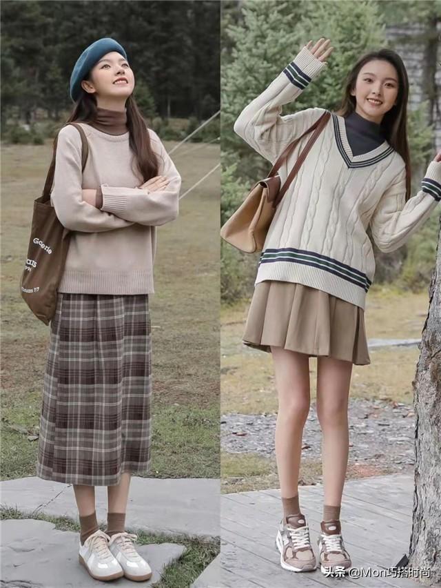 冬季长裙怎么搭配衣服好看，冬天长裙子怎么搭配（“半身长裙”也太适合冬天了）